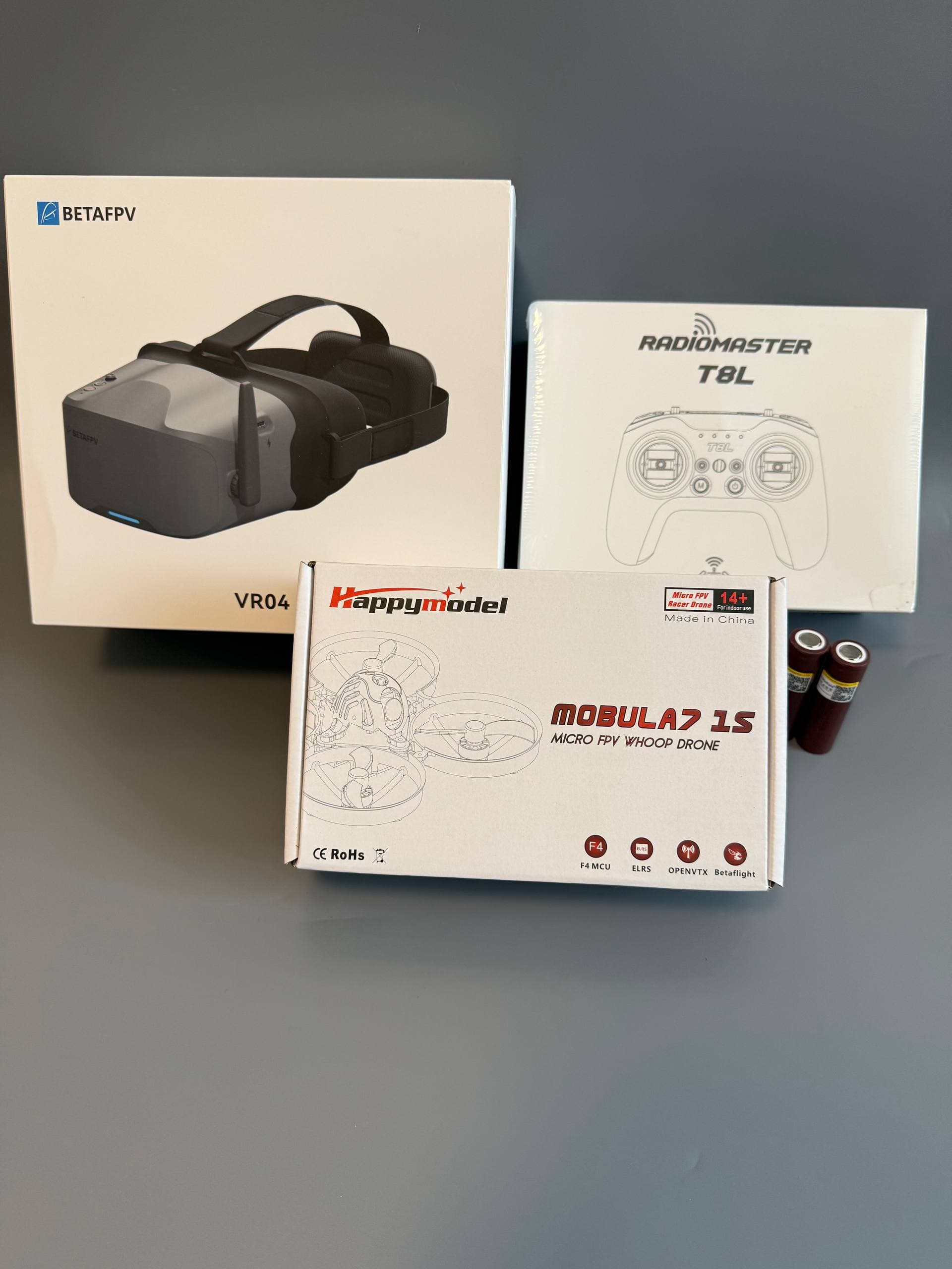 Готовый FPV-комплект для новичка: дрон, очки, пульт